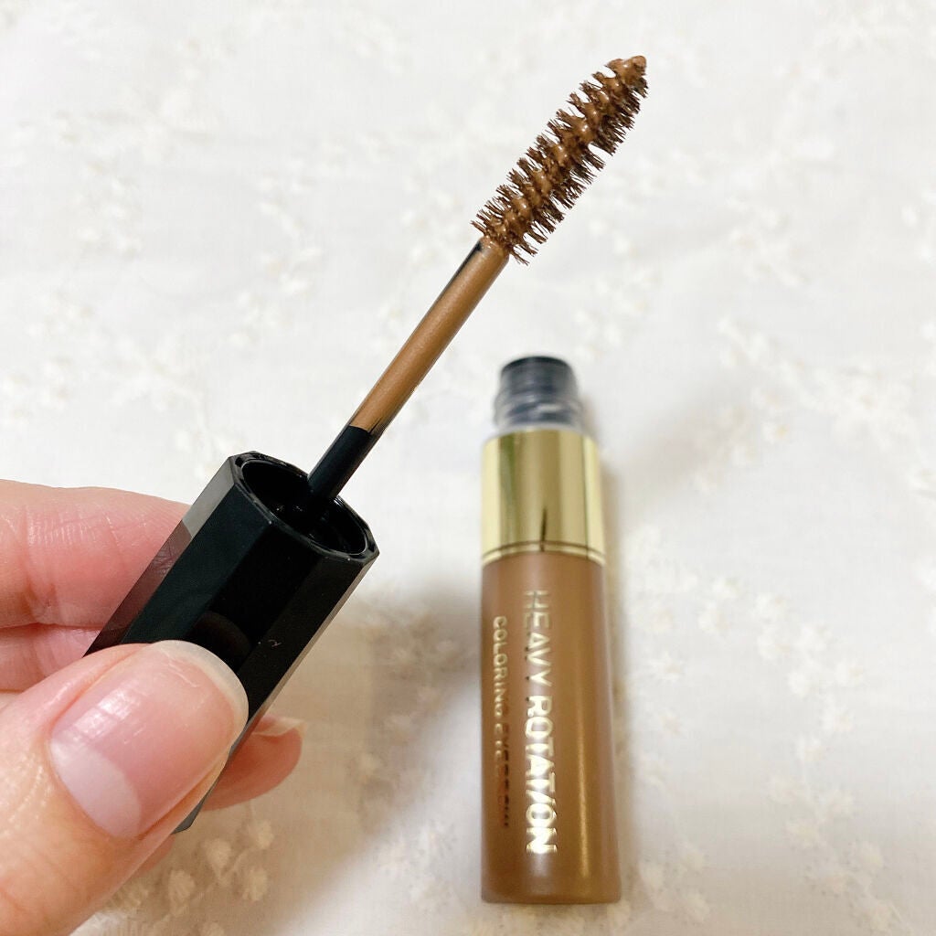 カラーリングアイブロウ/ヘビーローテーション/眉マスカラを使ったクチコミ(2枚目)