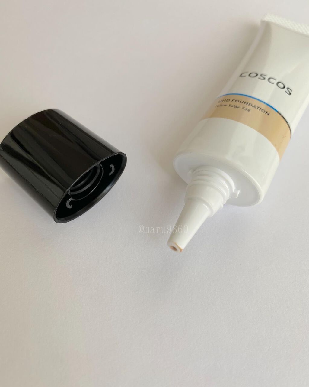 まるこ☺︎フォロバ100 on LIPS 「.【COSCOSUHDファンデーション742(イエローベージュ..」(4枚目)