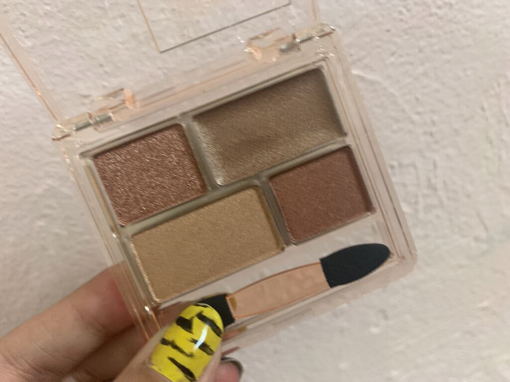 リラクシーアイシャドウ/GENE TOKYO/アイシャドウパレットを使ったクチコミ（3枚目）