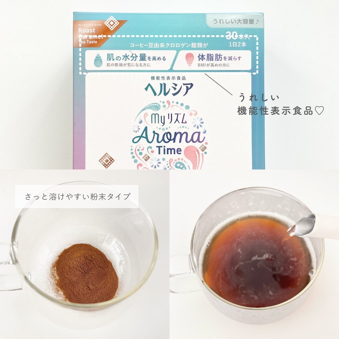 ヘルシアmyリズム アロマタイム/ヘルシアmyリズム/食品を使ったクチコミ(3枚目)