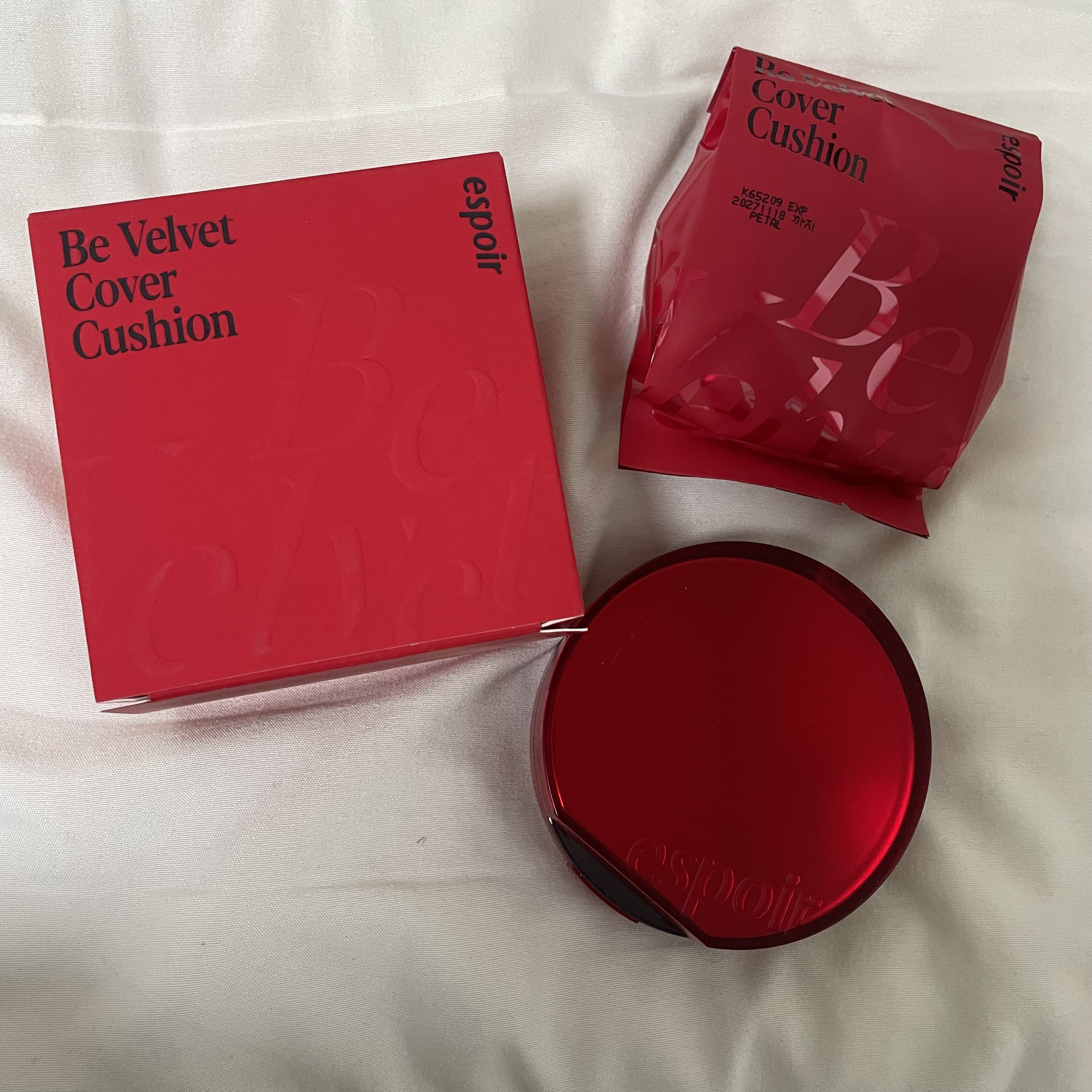 ビーベルベットカバークッション/espoir/クッションファンデーションを使ったクチコミ（2枚目）
