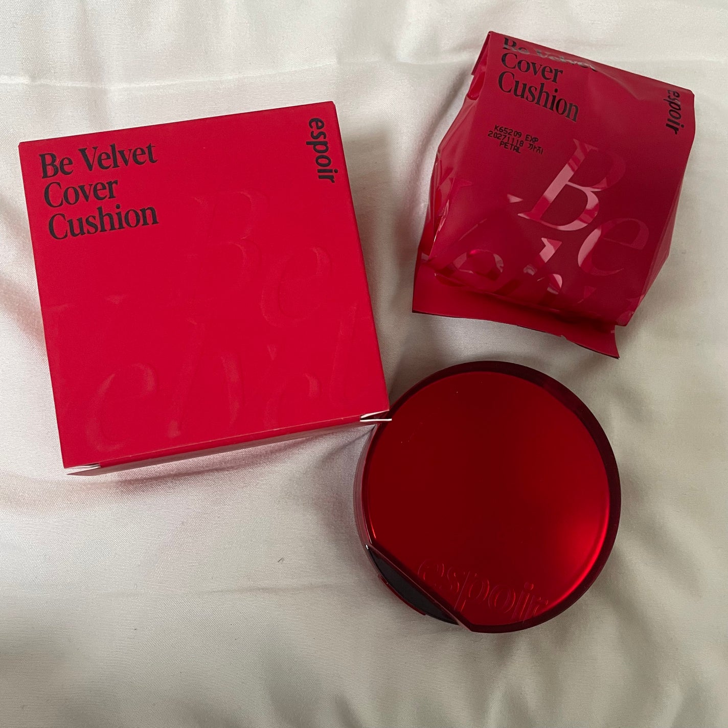 ビーベルベットカバークッション/espoir/クッションファンデーションを使ったクチコミ(2枚目)