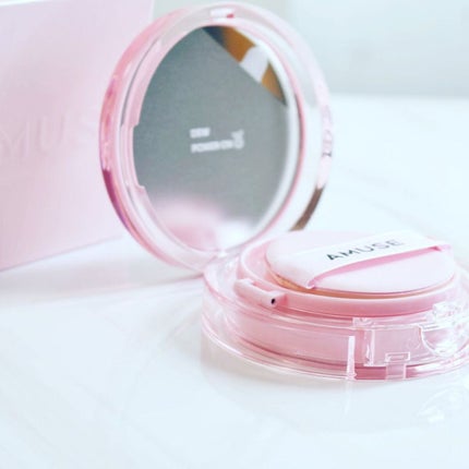 デューパワーヴィーガンクッション/AMUSE/クッションファンデーションを使ったクチコミ(2枚目)