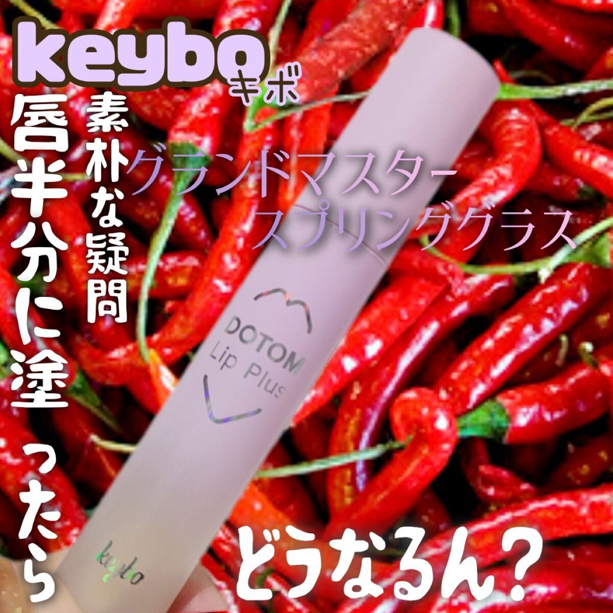 ドトムリッププラスプランパー/keybo/リッププランパーを使ったクチコミ(1枚目)