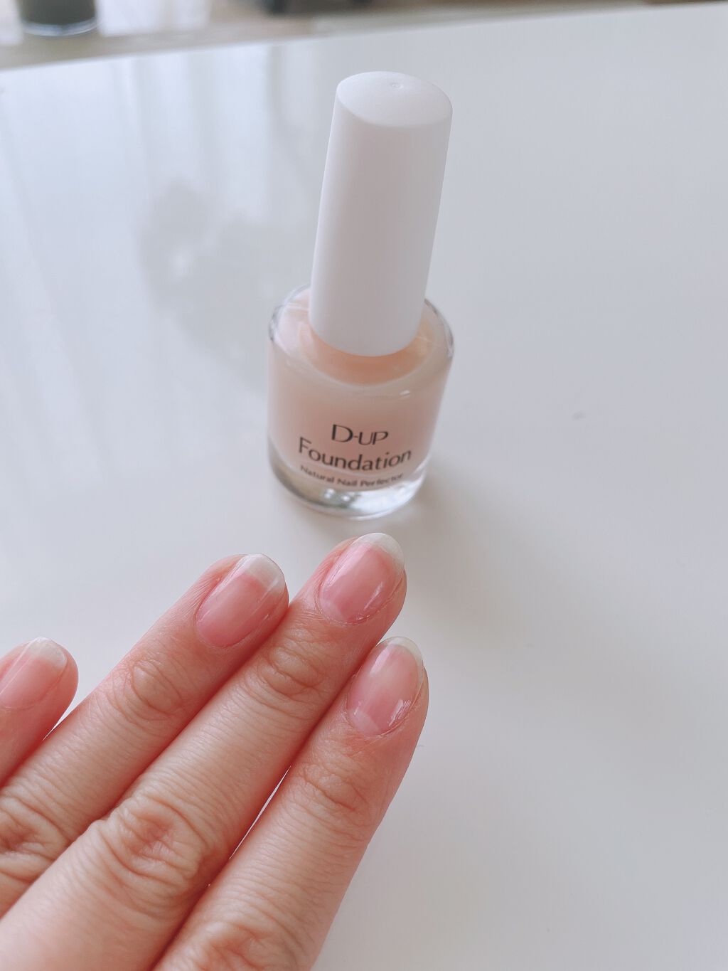 ディーアップファンデーション/D-UP/ネイルベースコートを使ったクチコミ（1枚目）