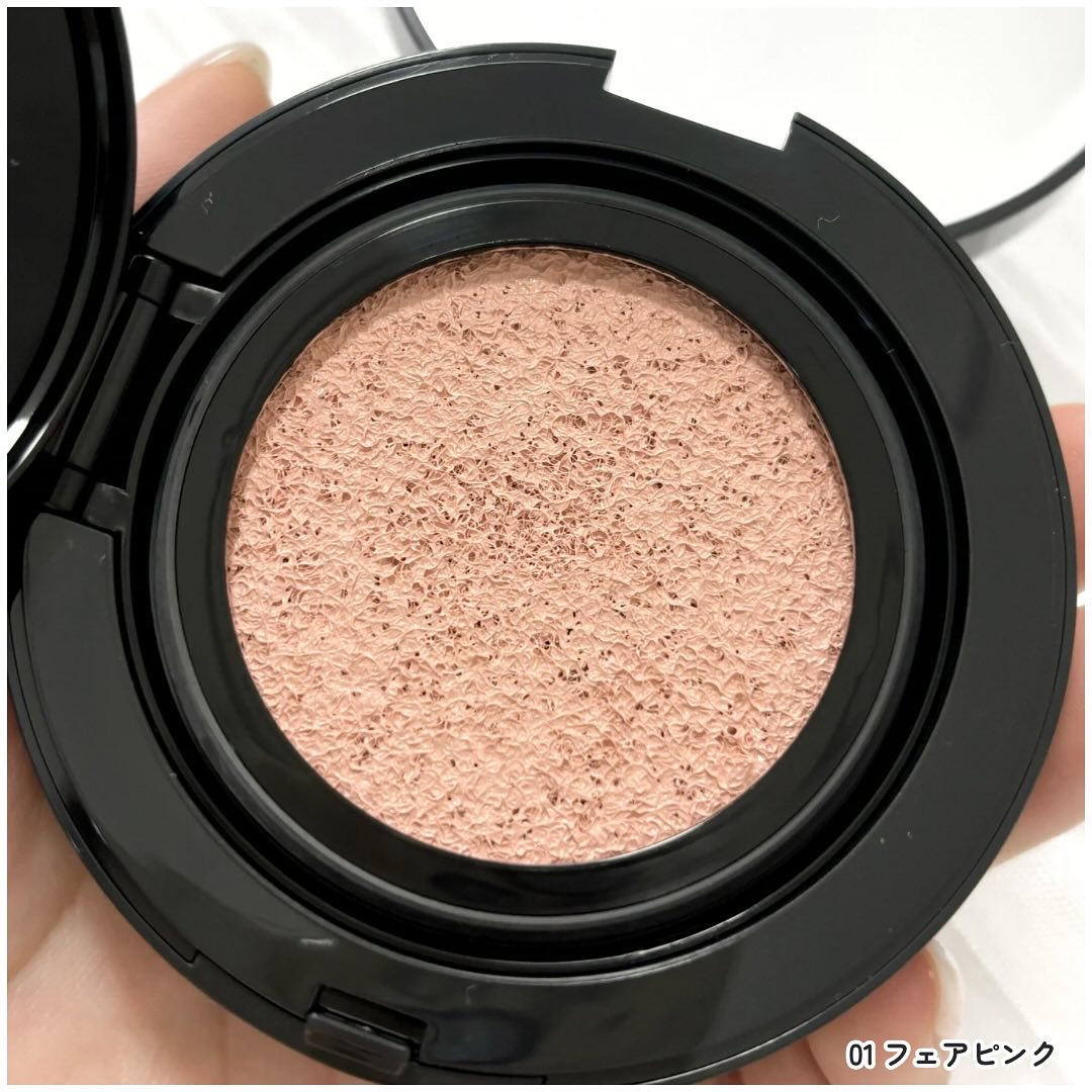 ケイト カラー＆カバークッション 01 フェアピンク(レフィル)/KATE/クッションファンデーションを使ったクチコミ（3枚目）