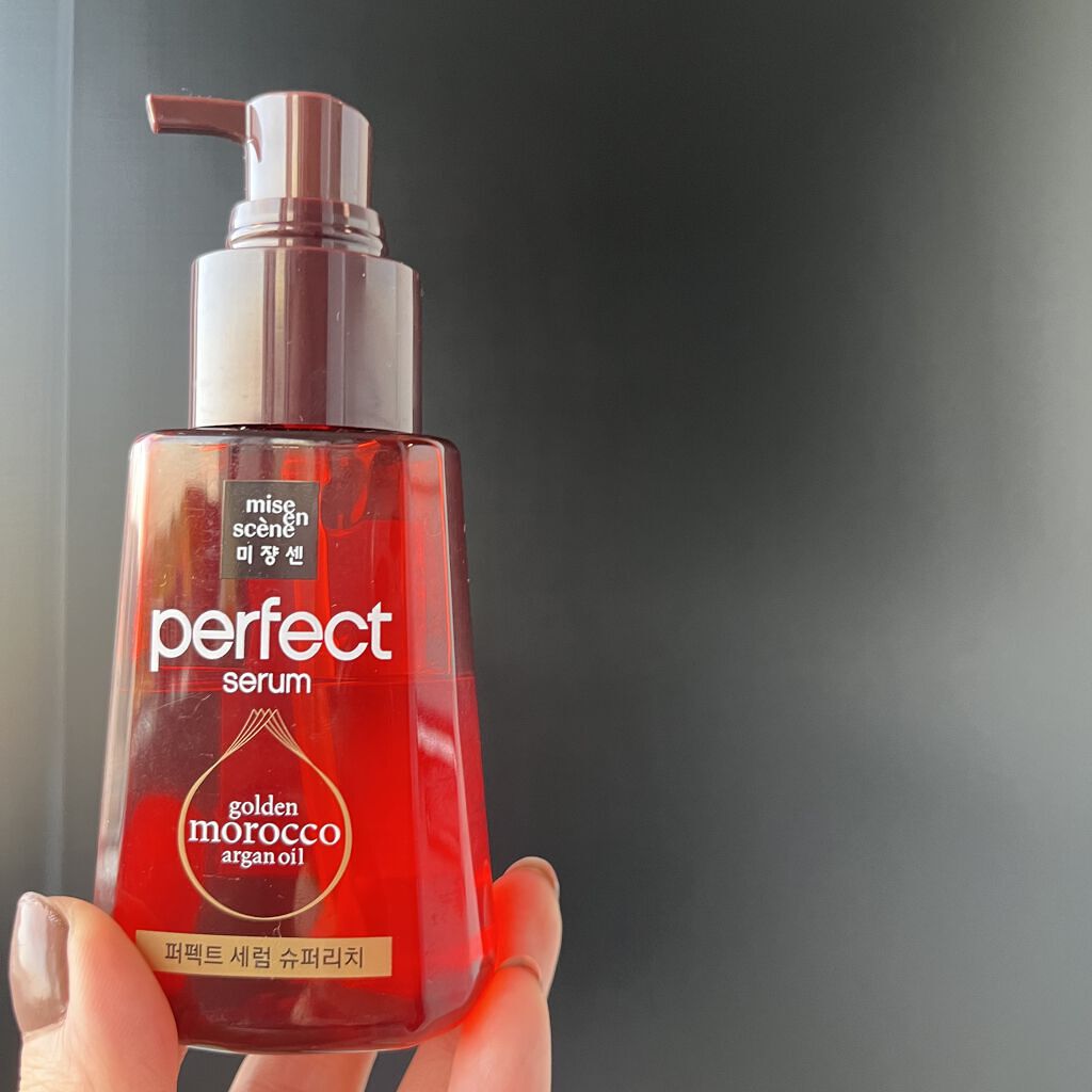 パーフェクト セラム リッチ/miseenscene/ヘアオイルを使ったクチコミ（2枚目）