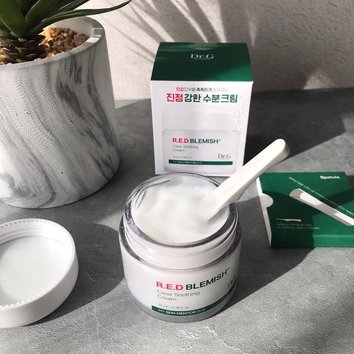 レッドブレミッシュ クリアスージングクリーム/Dr.G/フェイスクリームを使ったクチコミ(3枚目)