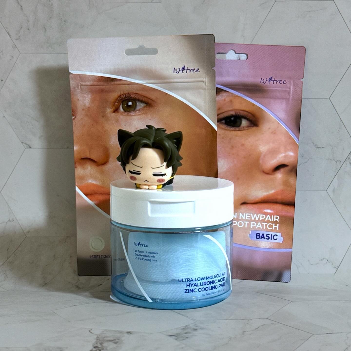 超低分子ヒアルロン酸ジンククーリングパッド/Isntree/トナーパッドを使ったクチコミ（1枚目）