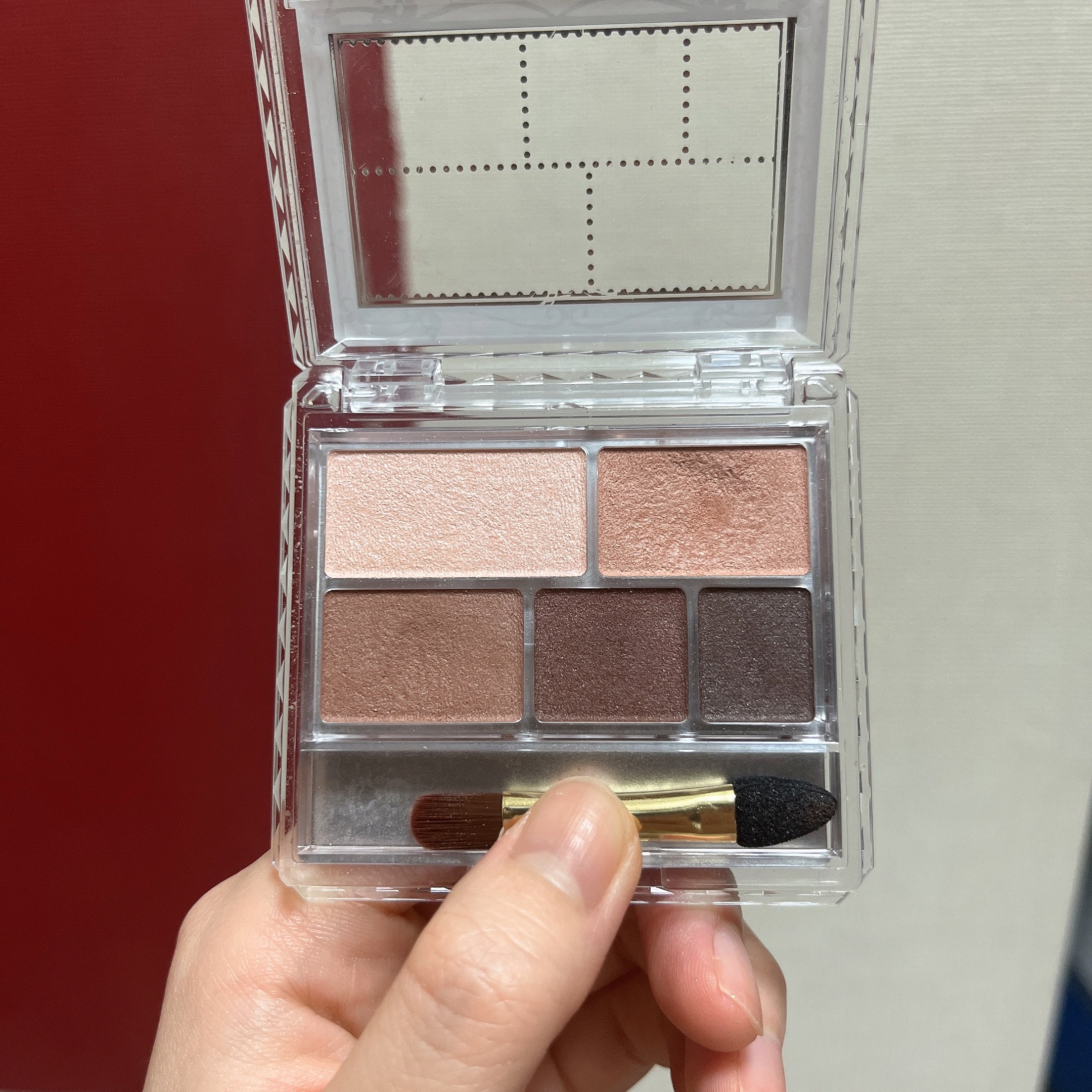 パーフェクトマルチアイズ/キャンメイク/アイシャドウパレットを使ったクチコミ（2枚目）