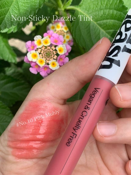 ノンスティッキーダズルティント/unleashia/リップティントを使ったクチコミ(5枚目)