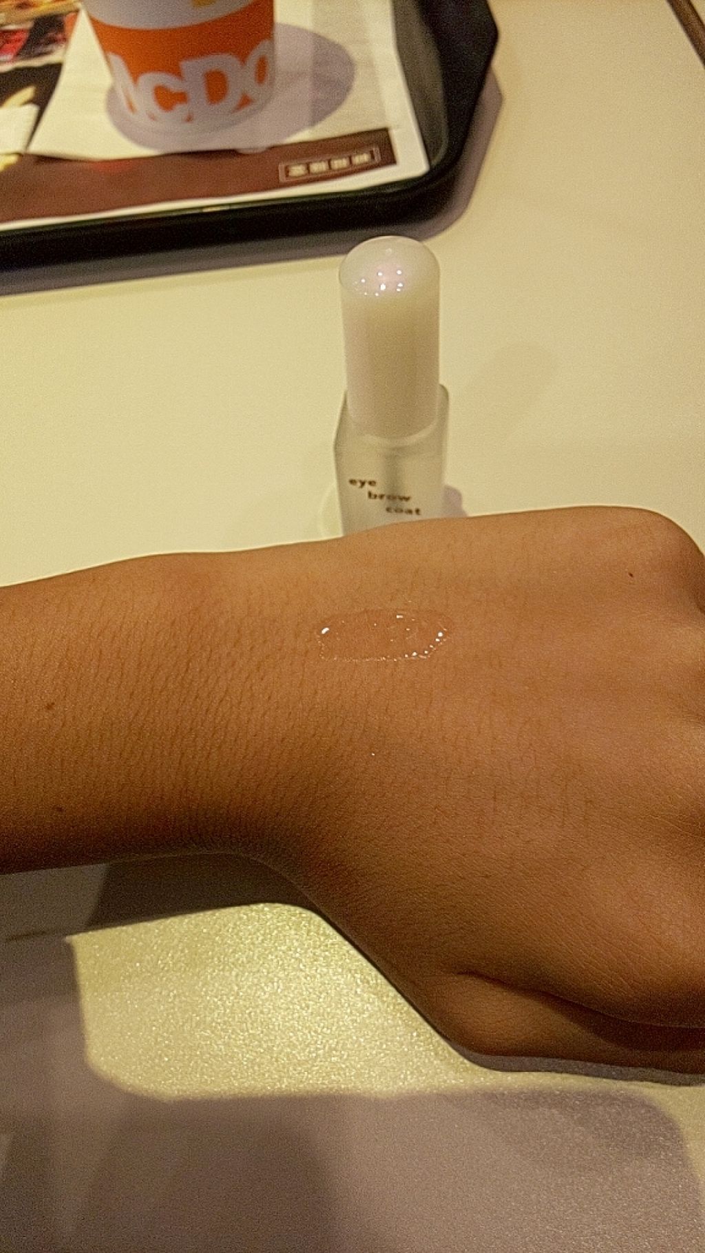 エバビレーナ アイブローコート/DAISO/アイブロウコートを使ったクチコミ(2枚目)