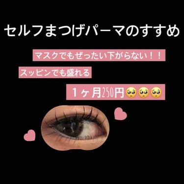 EYE2IN 低刺激 セルフプロ用 まつげパーマ 3種 セット/Qoo10/その他キットセットを使ったクチコミ（1枚目）