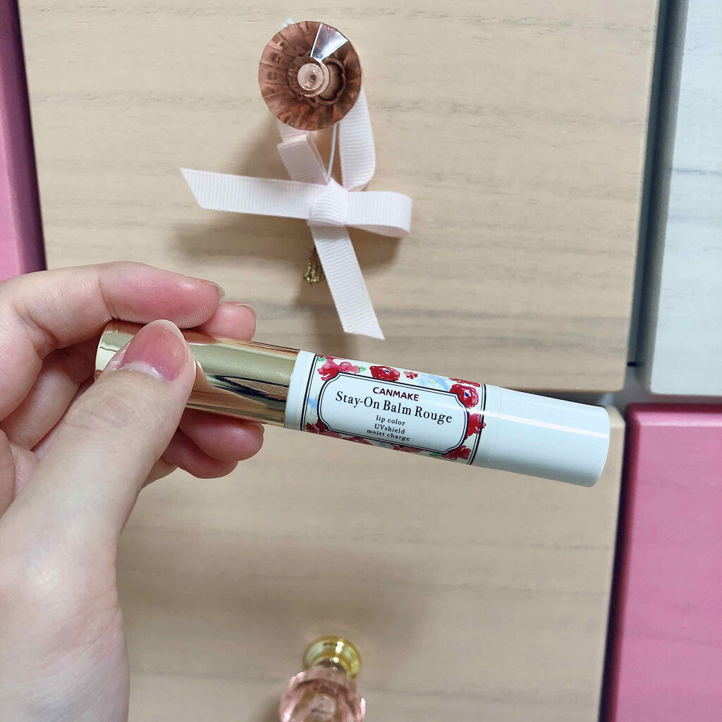 ステイオンバームルージュ/キャンメイク/口紅を使ったクチコミ（2枚目）