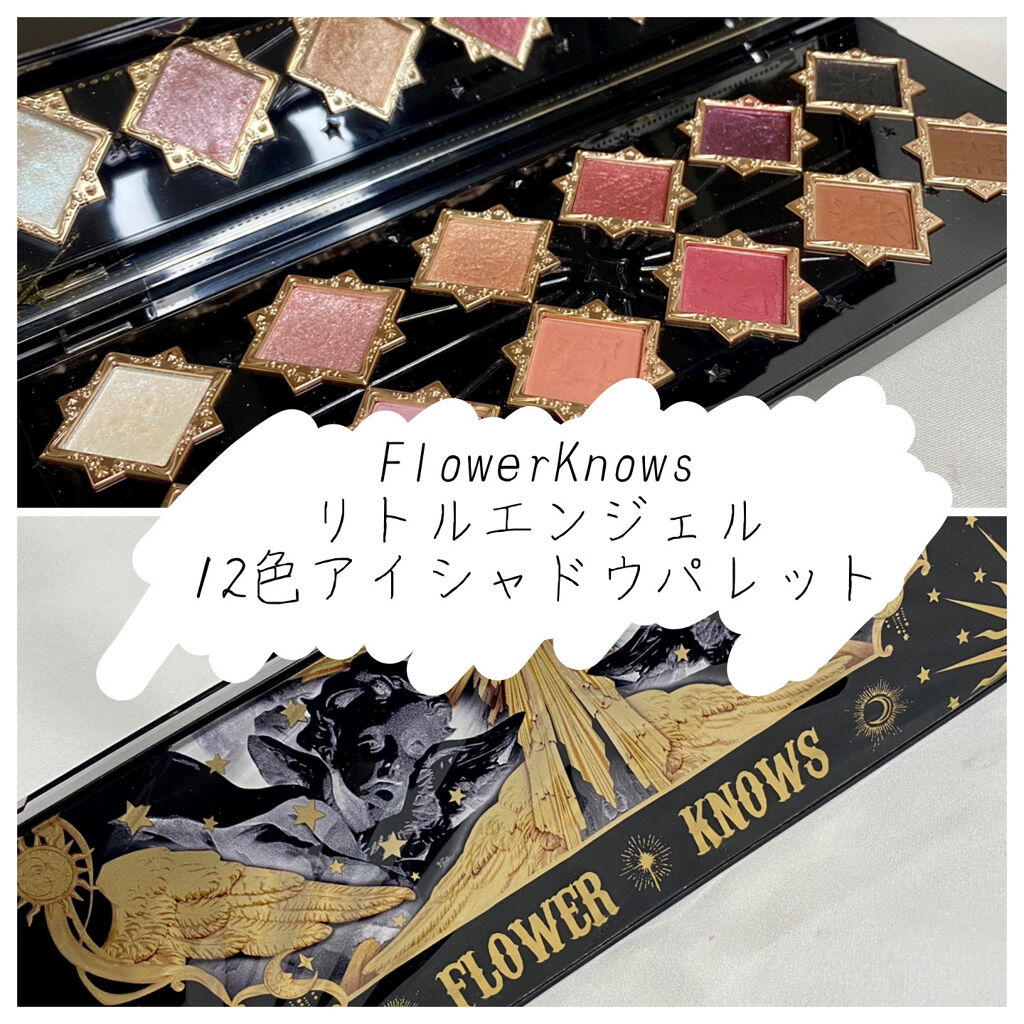 フラワーノーズ ダークエンジェル/ブリリアントプラス/アイシャドウパレットを使ったクチコミ（1枚目）