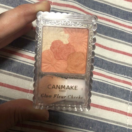 グロウフルールチークス/キャンメイク/パウダーチークを使ったクチコミ(1枚目)