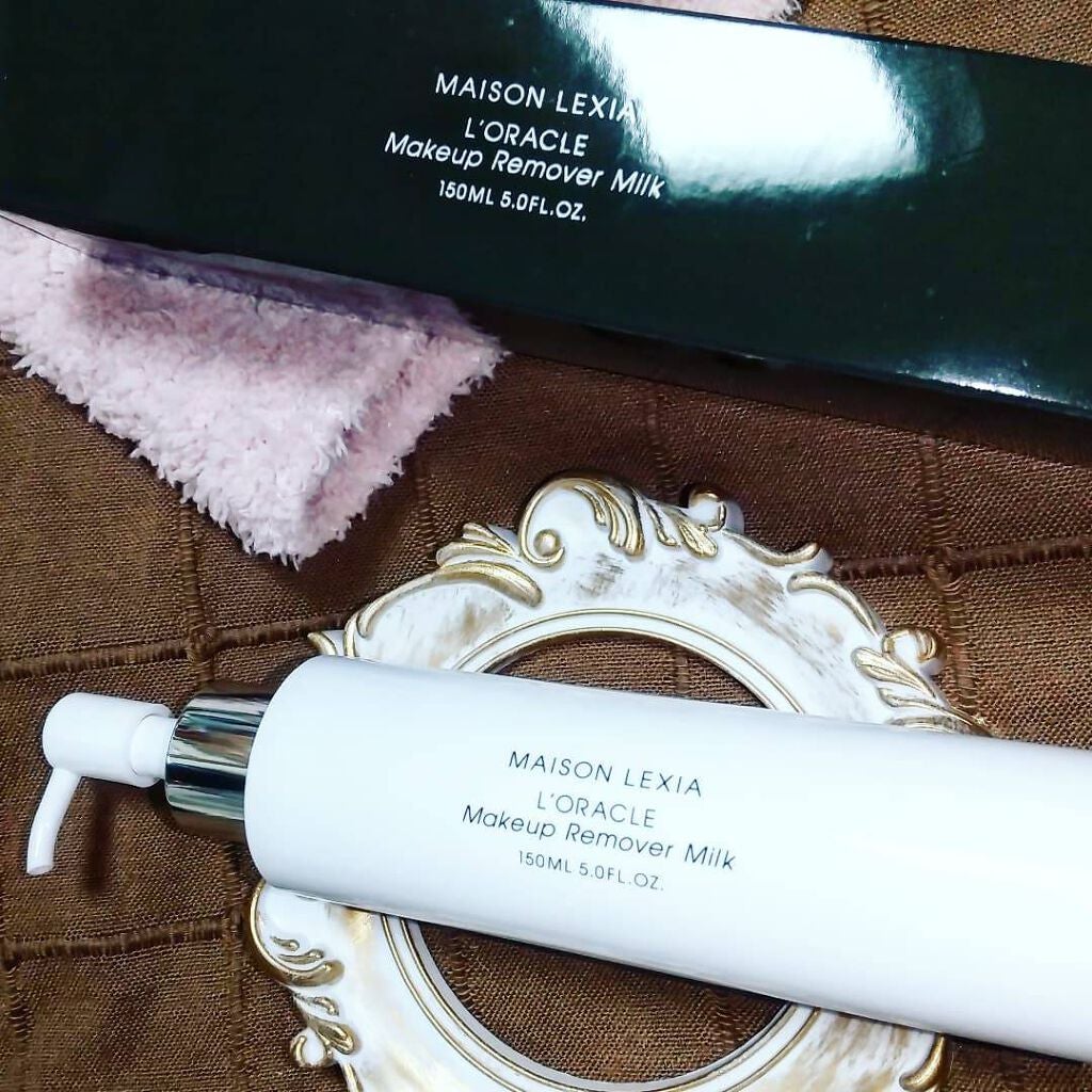オラクル メイクアップ リムーバー ミルク/MAISON LEXIA/ミルククレンジングを使ったクチコミ(3枚目)
