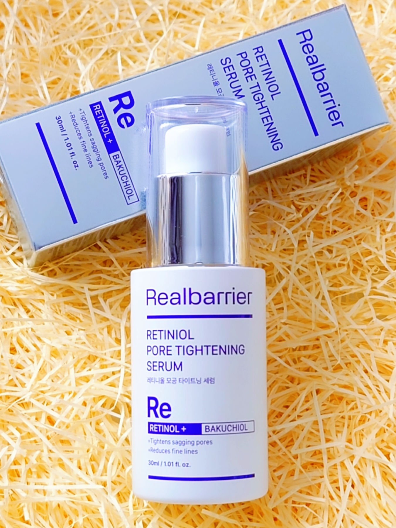 レチ二オールポアタイトニングセラム/Real Barrier/美容液を使ったクチコミ（1枚目）