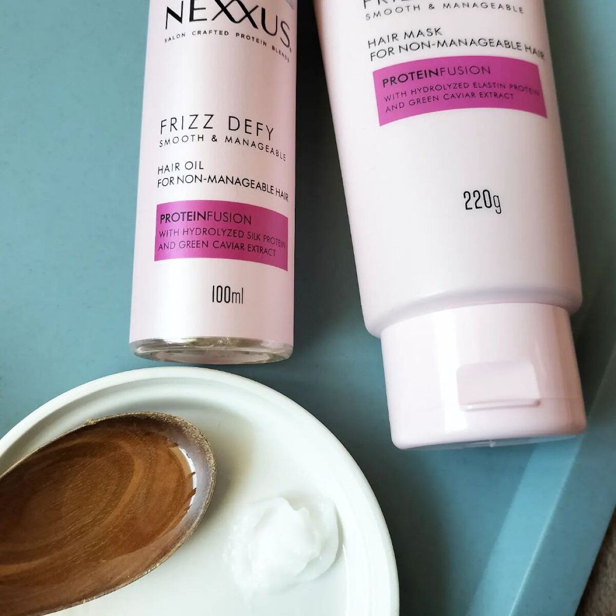 ネクサス スムースアンドマネージャブル 洗い流さないトリートメントオイル/NEXXUS(ネクサス)/ヘアオイルを使ったクチコミ（3枚目）