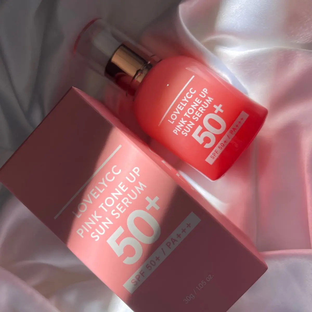 ピンクトーンアップサンセラム/LOVELYCC/化粧下地を使ったクチコミ（1枚目）
