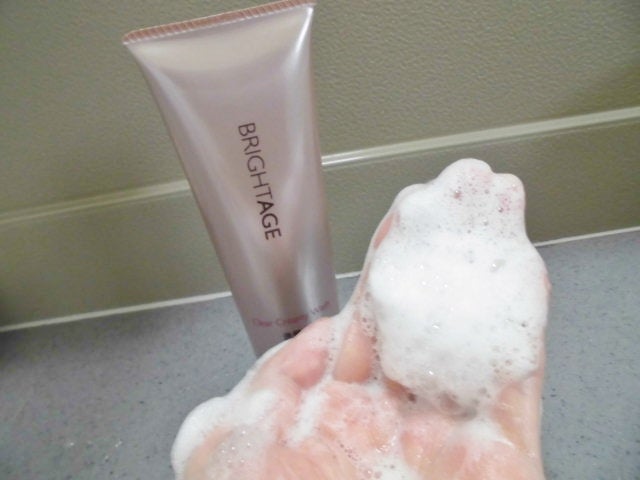 クリア クリーミーウォッシュ/BRIGHTAGE/洗顔フォームを使ったクチコミ(4枚目)