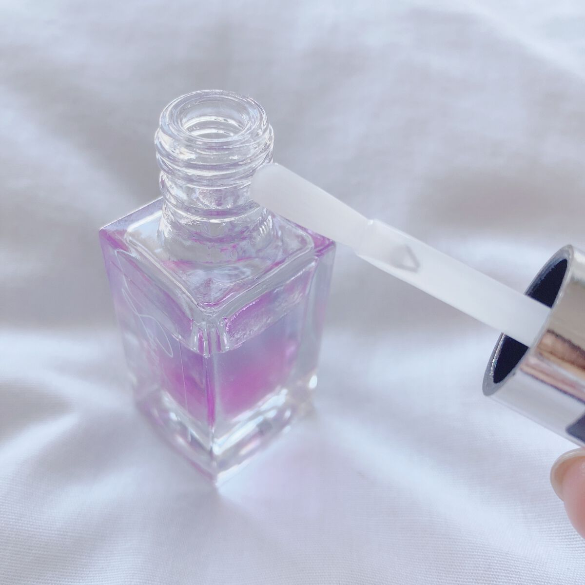 Somptueux(ソンプチュー) ネイルオイル 03/DAISO/ネイルオイル・トリートメントを使ったクチコミ（2枚目）