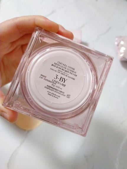 キル カバー メッシュ グロウ クッション/CLIO/クッションファンデーションを使ったクチコミ(7枚目)