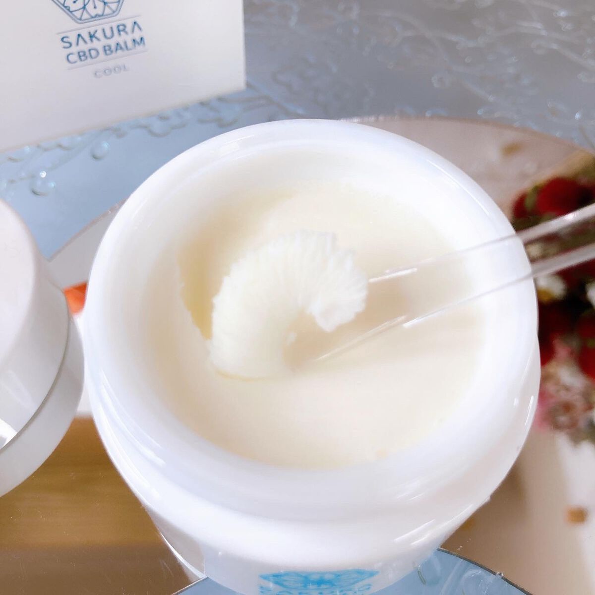 SAKURA CBDバーム クール/SAKURA CBD/フェイスバームを使ったクチコミ（2枚目）