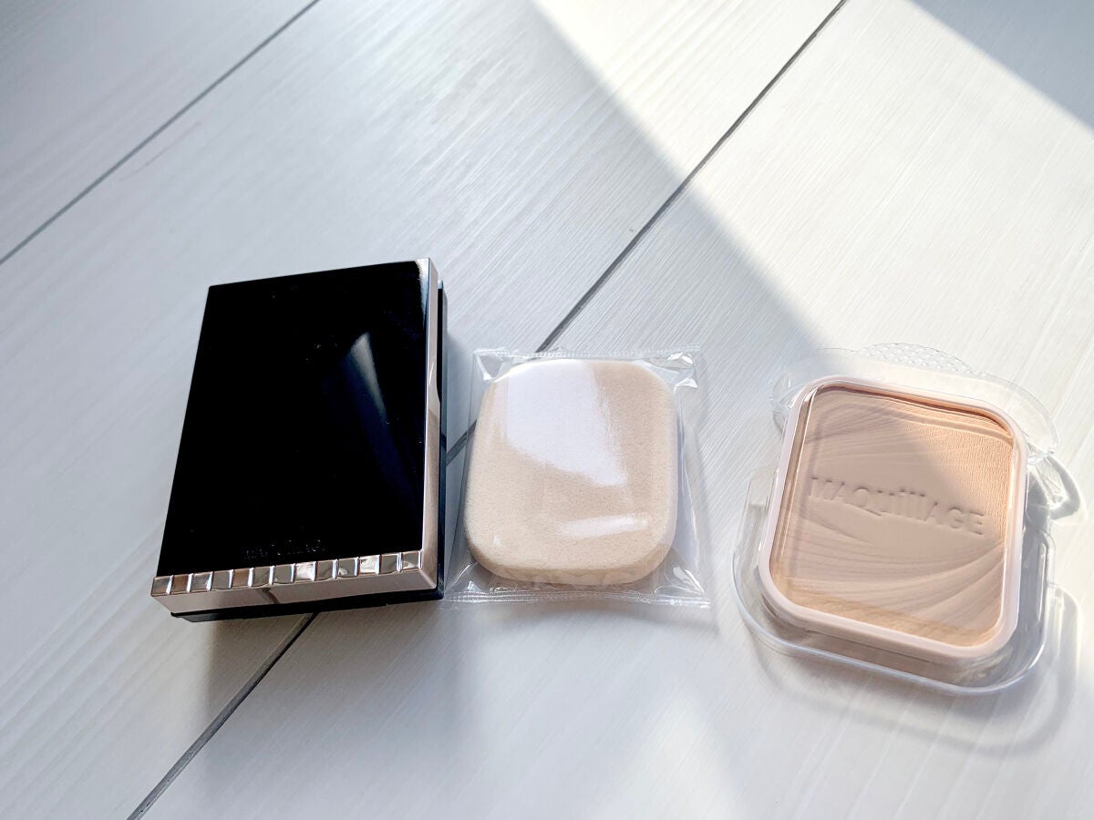 ドラマティックパウダリー EX/マキアージュ/パウダーファンデーションを使ったクチコミ(4枚目)