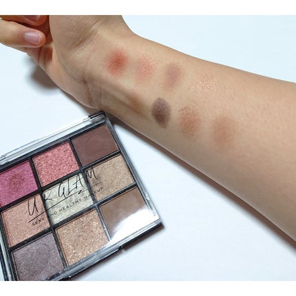 UR GLAM BLOOMING EYE COLOR PALETTE/U R GLAM/アイシャドウパレットを使ったクチコミ(9枚目)