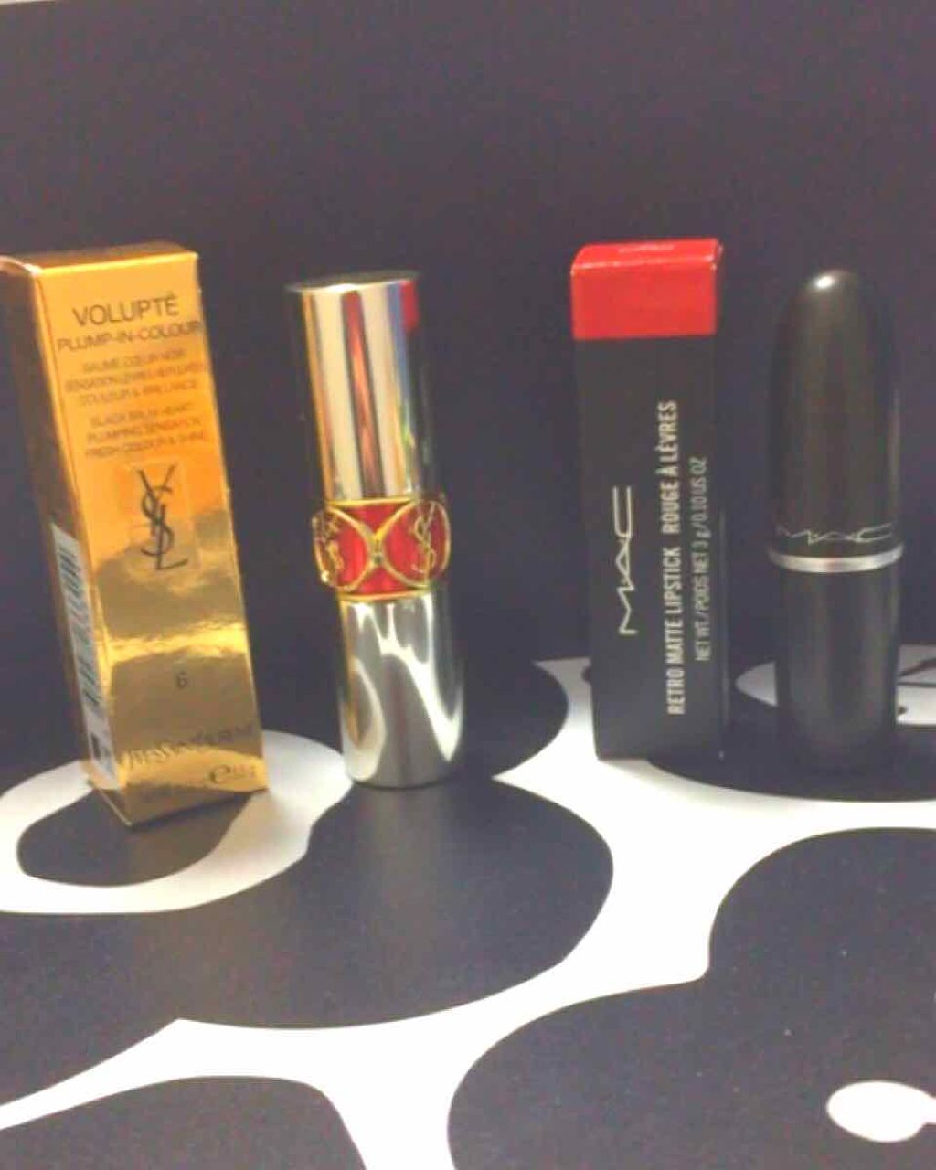 ヴォリュプテ プランプインカラー/YVES SAINT LAURENT BEAUTE/口紅を使ったクチコミ（2枚目）