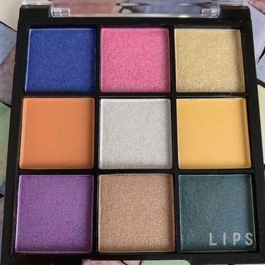 UR GLAM　BLOOMING EYE COLOR PALETTE/U R GLAM/パウダーアイシャドウを使ったクチコミ（2枚目）