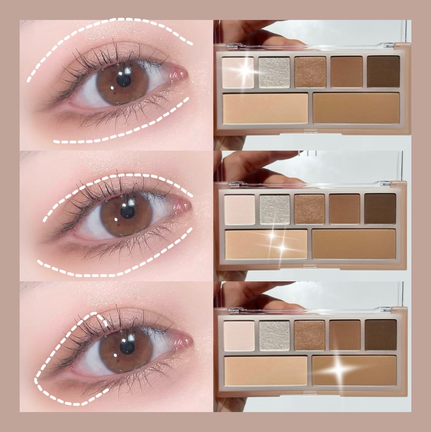 レイヤーブレンディングアイパレット/LUNA/アイシャドウパレットを使ったクチコミ(5枚目)