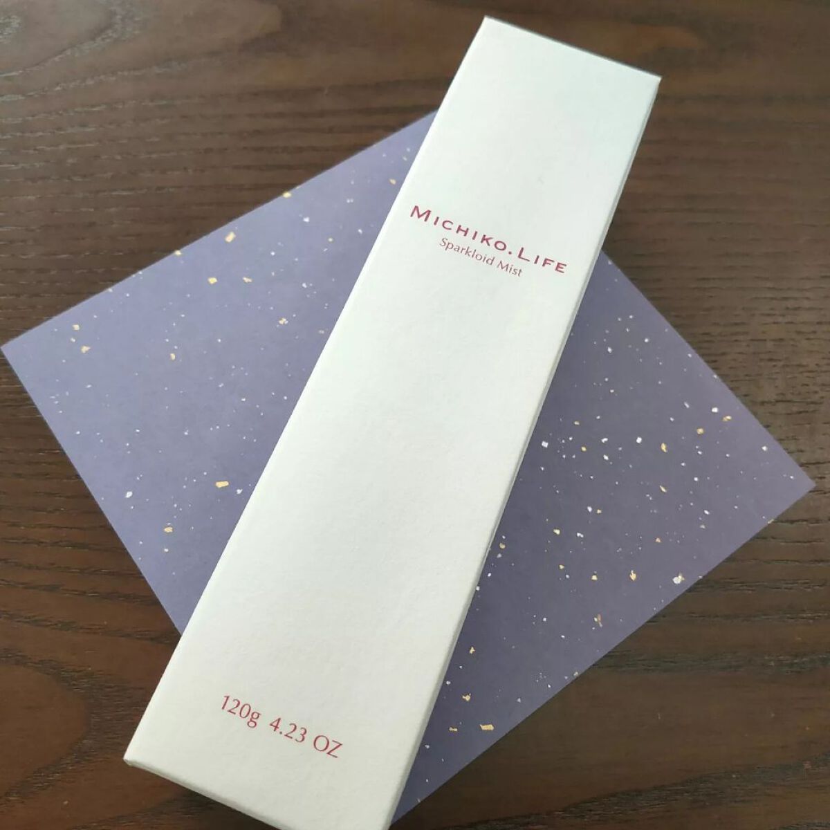 スパークロイドミスト/MICHIKO.LIFE/ミスト状化粧水を使ったクチコミ(4枚目)