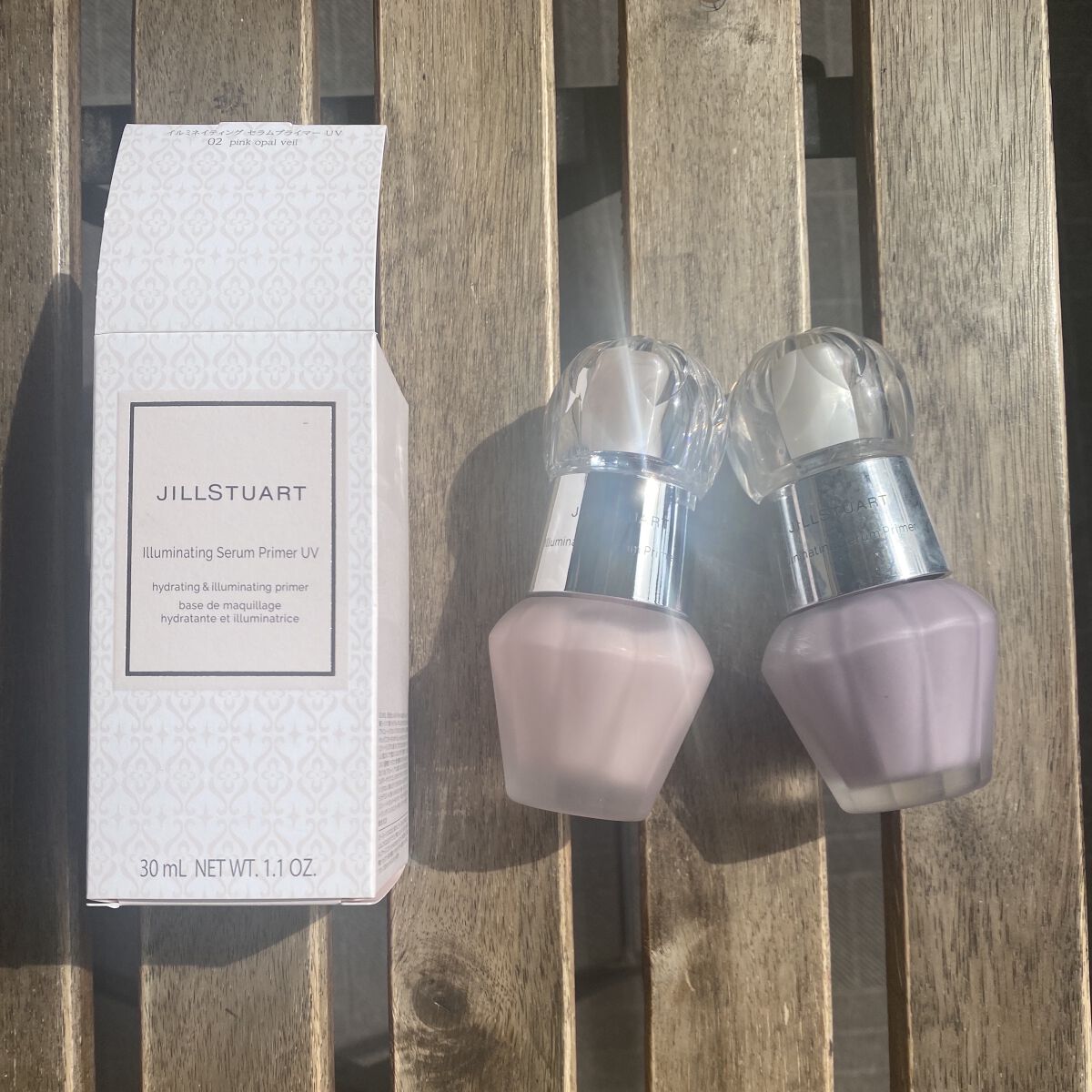 ジルスチュアート　イルミネイティング セラムプライマー/JILL STUART/化粧下地を使ったクチコミ（1枚目）