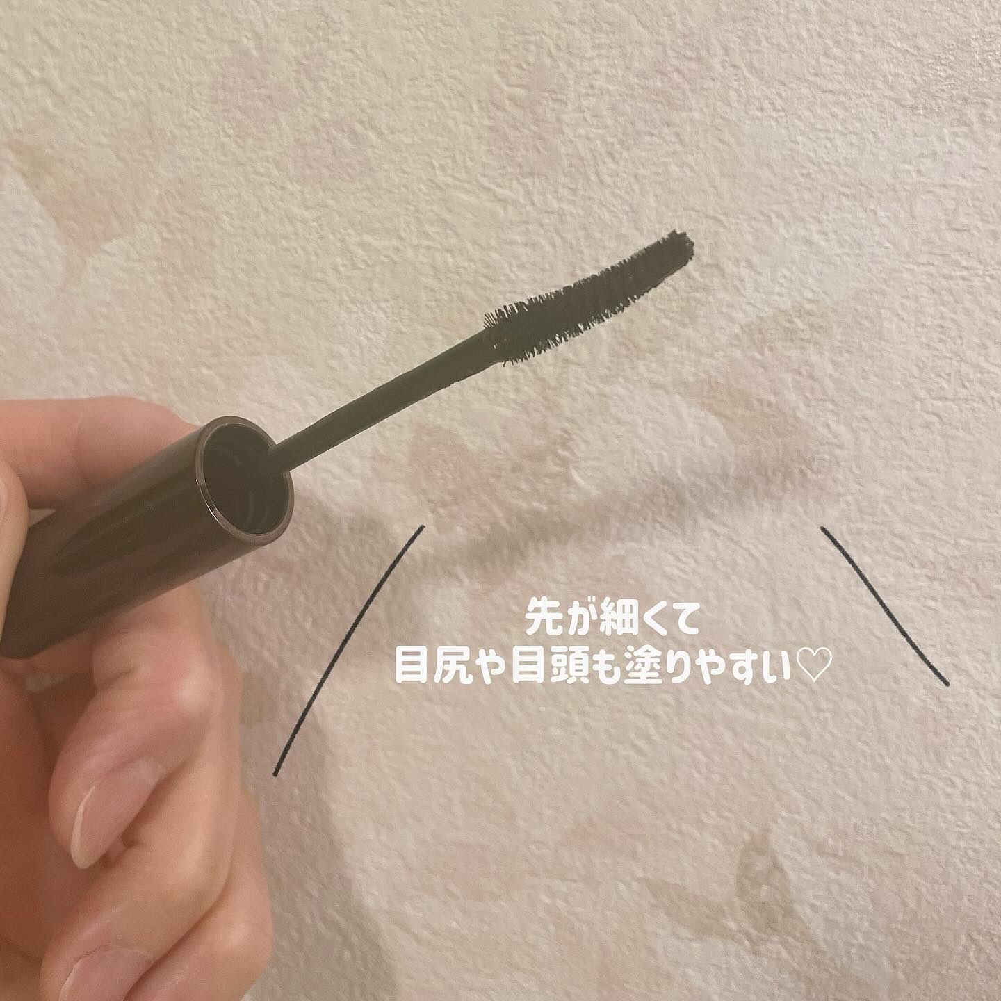 ミゼルエディ カールアップマスカラ 01 クラッシーブラック/ミゼルエディ/マスカラを使ったクチコミ（3枚目）