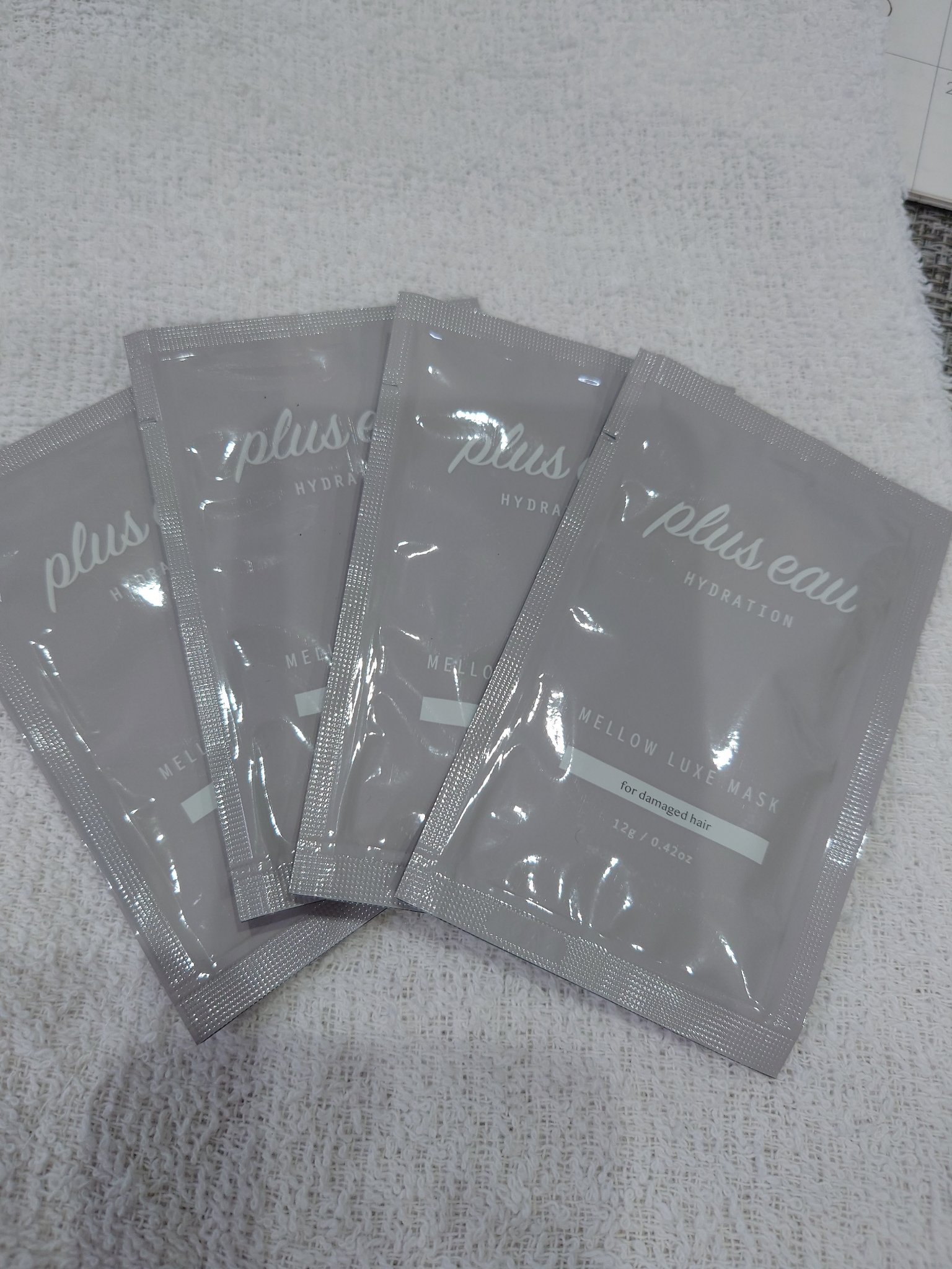  プリュスオー メロウリュクスマスク ジャータイプ 4回分/plus eau/ヘアマスク・ヘアパックを使ったクチコミ（3枚目）