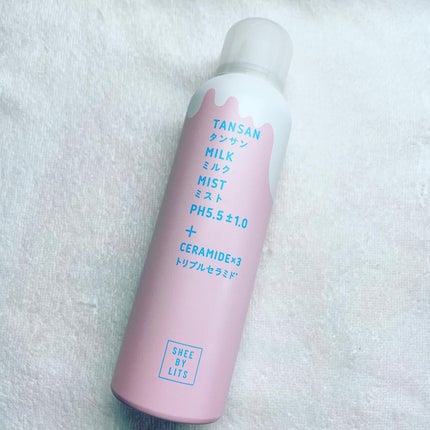 SHEE BY LITS 炭酸ミルクミスト/リッツ/ミスト状化粧水を使ったクチコミ(1枚目)