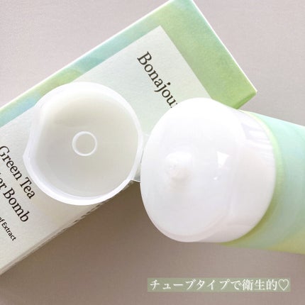 グリーンティーウォーターボム/Bonajour/フェイスクリームを使ったクチコミ(4枚目)