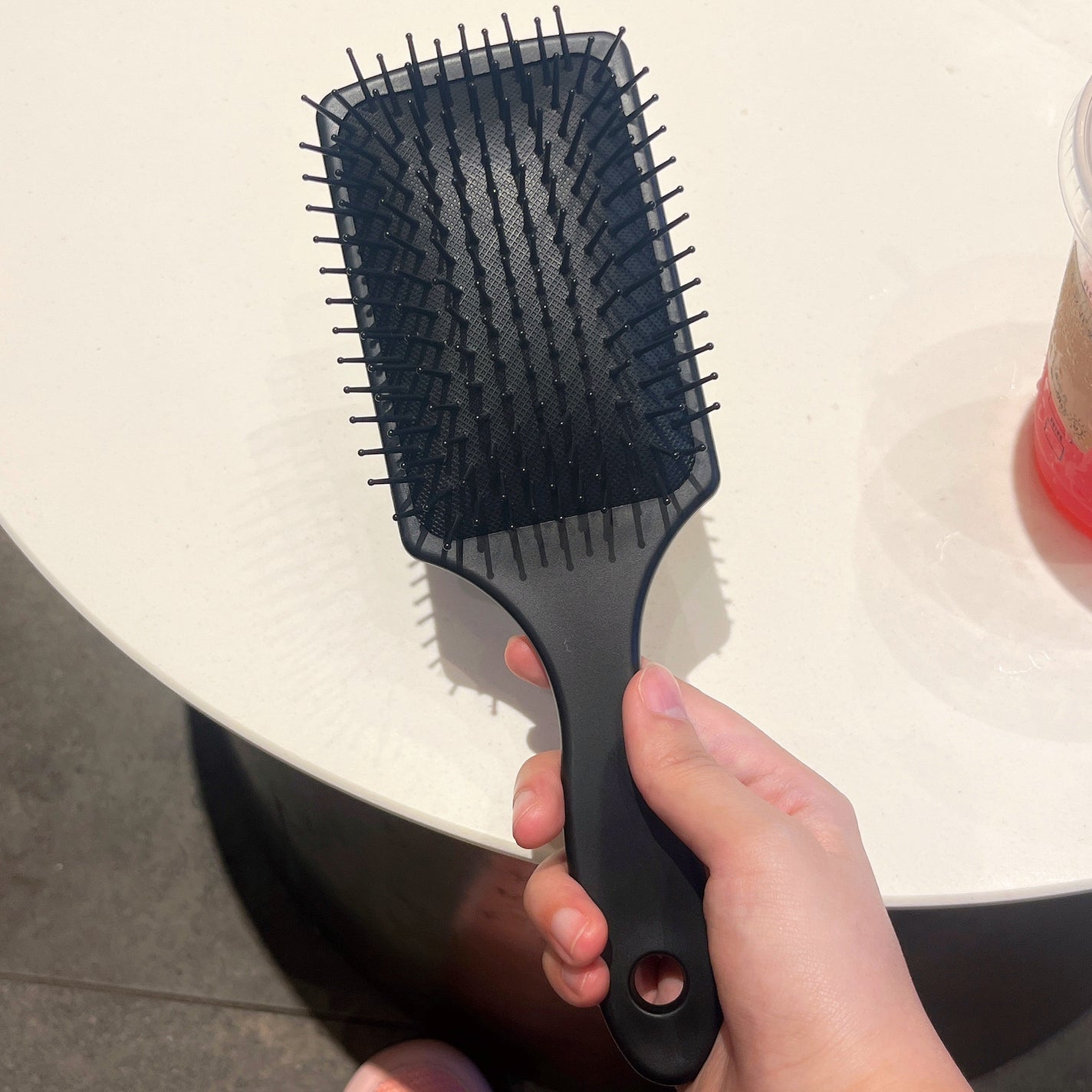 パドルブラシ /DAISO/ヘアブラシを使ったクチコミ(1枚目)