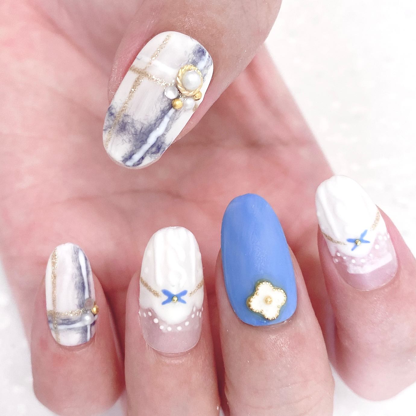 ジェルネイル（ライト対応）/セリア/ジェルネイルを使ったクチコミ（1枚目）