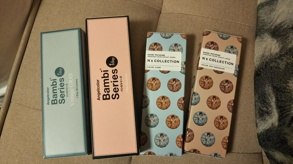 Angelcolor Bambi Series 1day /AngelColor/ワンデー（１DAY）カラコンを使ったクチコミ（1枚目）