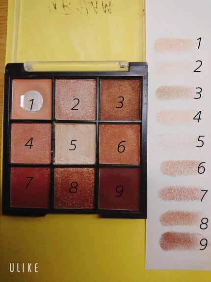 UR GLAM BLOOMING EYE COLOR PALETTE/U R GLAM/アイシャドウパレットを使ったクチコミ(3枚目)