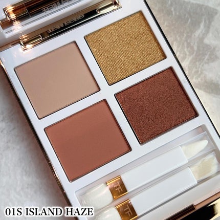 ソレイユ ドゥ フ アイ カラー クォード/TOM FORD BEAUTY/アイシャドウパレットを使ったクチコミ(2枚目)