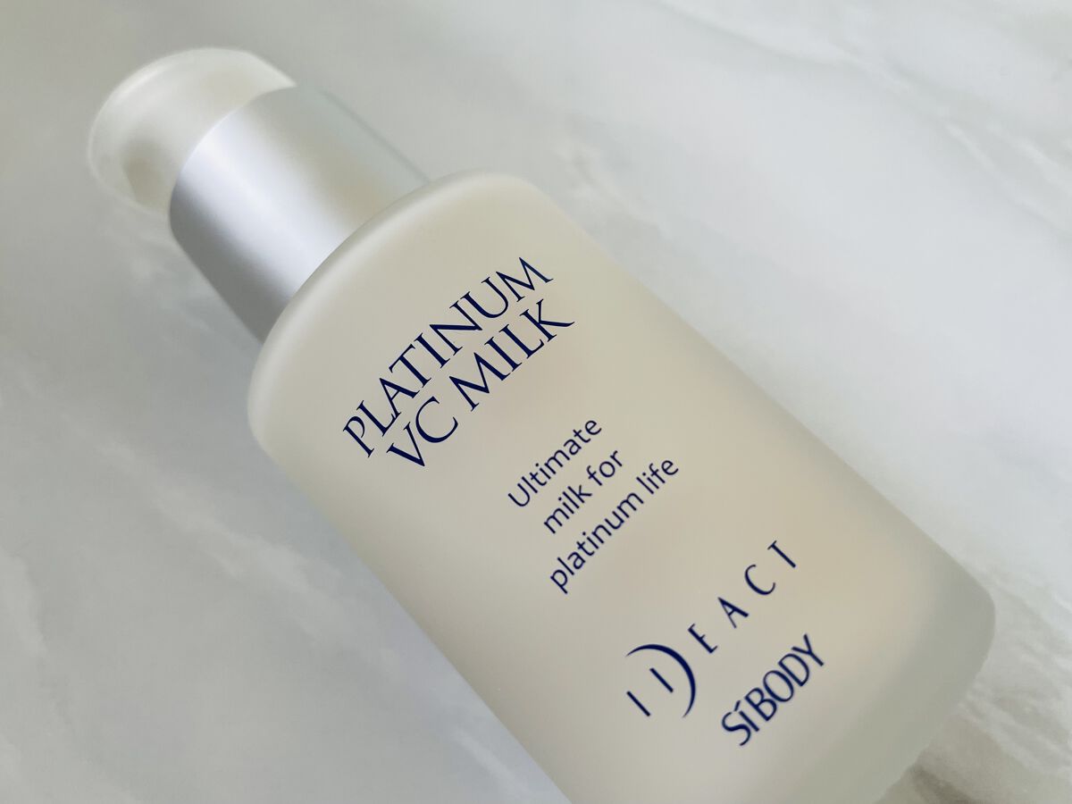 プラチナVCミルク/イデアアクト/乳液を使ったクチコミ（1枚目）