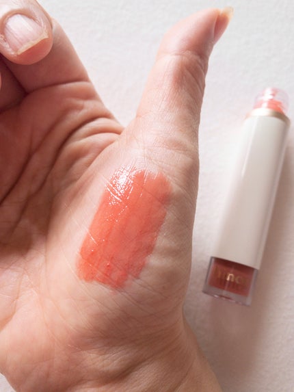 ムードインハンサーウォーターリキッドグロウ/hince/口紅を使ったクチコミ(4枚目)