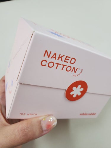 White Rabbit NAKED COTTON CLASSICのクチコミ「最近トナーパックにハマってて、色んな種類のコットンを使ってみているところですが、
去年使用し.....」（1枚目）