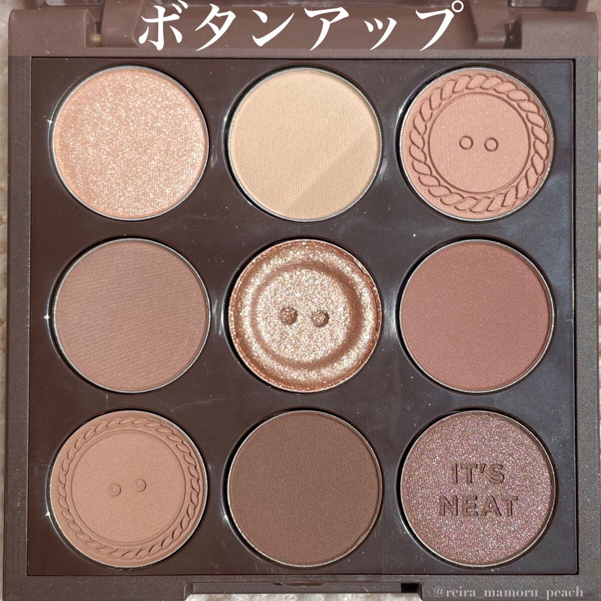 マイフェイブムードアイパレット 9カラー/HOLIKA HOLIKA/アイシャドウパレットを使ったクチコミ(6枚目)