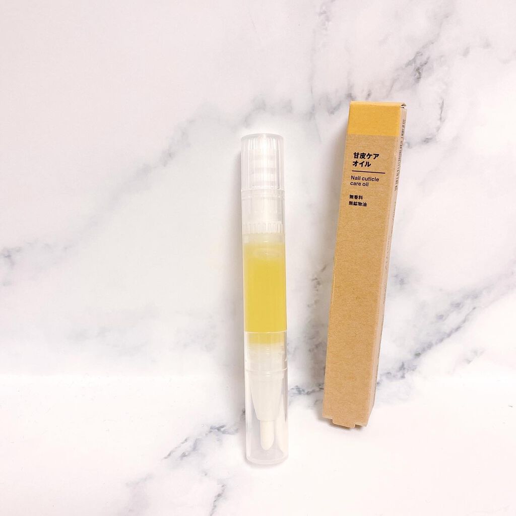 甘皮ケアオイル/無印良品/ネイルオイル・トリートメントを使ったクチコミ（1枚目）
