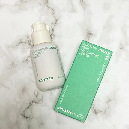 グリーンティーシード ヒアルロン セラム /innisfree/美容液を使ったクチコミ(1枚目)